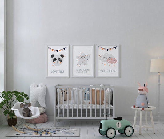 Twinkle Twinkle Wall Set