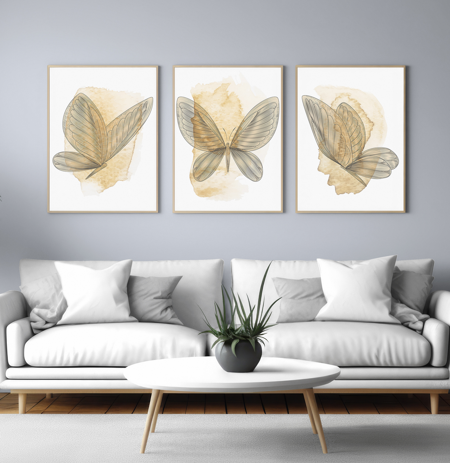 Harmony butterflies Wall Set